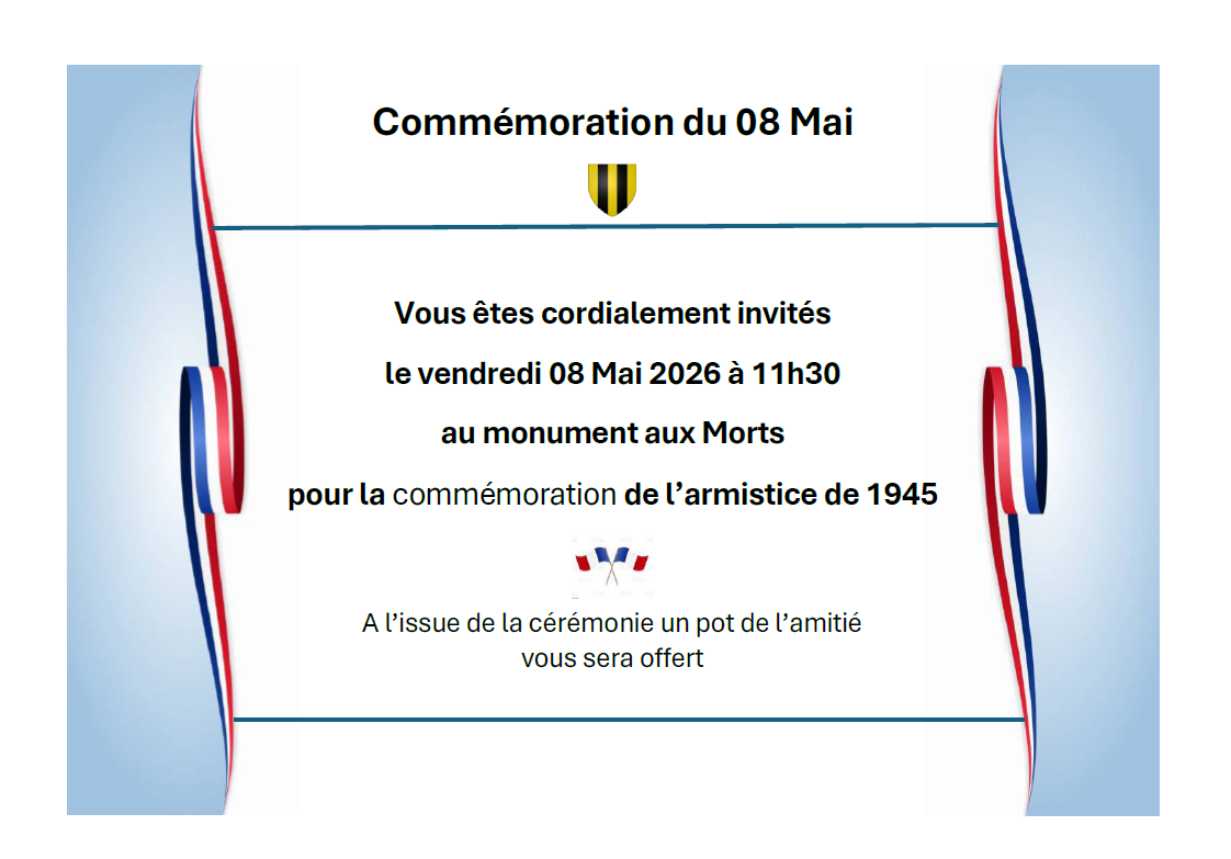 Commémoration du 8 mai