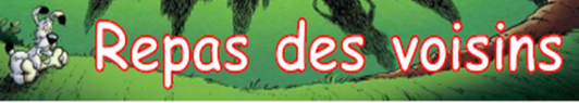 texte repas des voisins